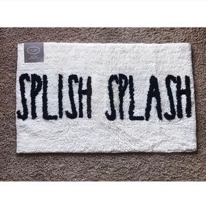 Rae Dunn Splish Splash Bath Mat